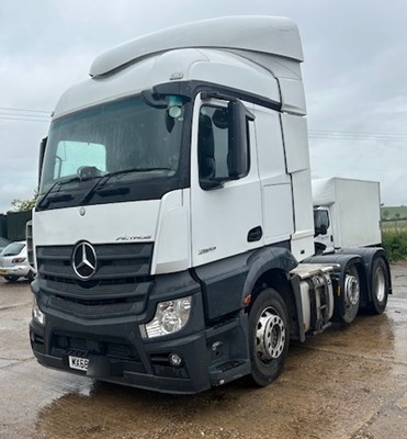 Lot 60 - 2019 (68 Plate) Mercedes Actros 2543 6x2 Tractor Unit Euro 6