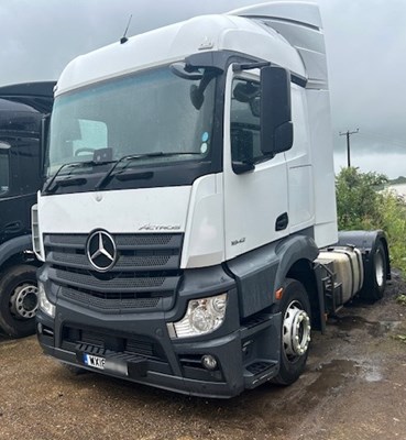 Lot 48 - 2018 Mercedes Actros 1842 4x2 Tractor Unit Euro 6