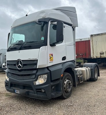 Lot 45 - 2018 Mercedes Actros 1842 4x2 Tractor Unit Euro 6