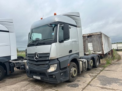 Lot 47 - 2016 (65 Plate) Mercedes Actros 2545 6x2 Tractor Unit Euro 6