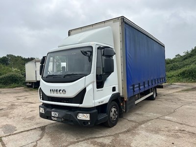 Lot 56 - 2017 Iveco Eurocargo 75.160 Rigid Curtainside Euro 6