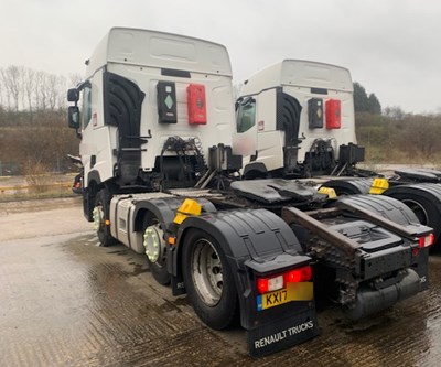 Lot 25 - 2017 Renault T480 6 X 2 Tractor Unit Euro 6