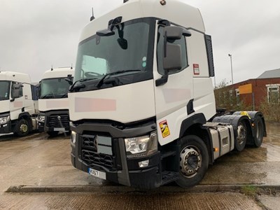 Lot 24 - 2017 (67 Plate) Renault T480 6x2 Tractor Unit Euro 6