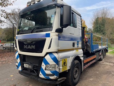Lot 55 - 2015 MAN TGX 26.440 6x2 With Palfinger Crane Euro 6