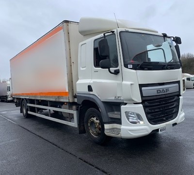 Lot 97 - 2016 (66 Plate) DAF CF 220 Box Van Euro 6