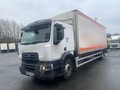 Lot 98 - 2015 (65 Plate) Renault D18 Wide Rigid Box Truck Euro 6