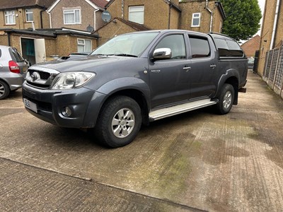 Lot 51 - 2011 (61 Plate) Toyota Hilux HL3 D-4D 4X4 DCB Euro 5