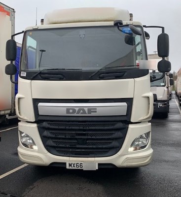 Lot 101 - 2016 (66 Plate) DAF CF 220 Box Euro 6