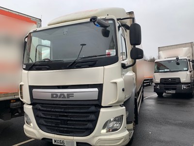 Lot 101 - 2016 (66 Plate) DAF CF 220 Box Euro 6