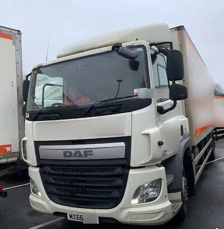 Lot 101 - 2016 (66 Plate) DAF CF 220 Box Euro 6