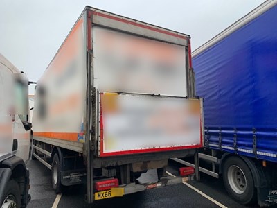 Lot 101 - 2016 (66 Plate) DAF CF 220 Box Euro 6