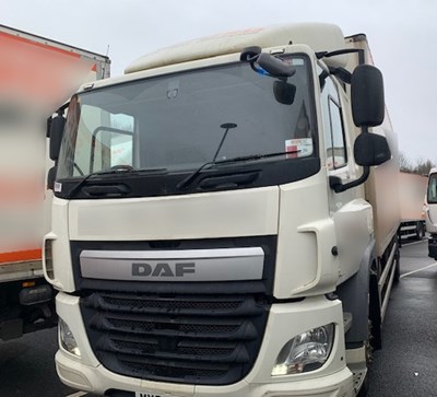 Lot 101 - 2016 (66 Plate) DAF CF 220 Box Euro 6