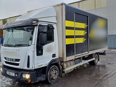 Lot 37 - 2014 Iveco Eurocargo 7.5T Box Body Rigid Euro 6