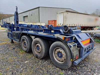 Lot 102 - 2008 Montracon 37500Kg Hook Loader Artic Trailer