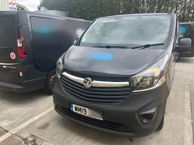 Lot 61 - 2019 Vauxhall Vivaro 1.6 CDTi 2900 BiTurbo ecoTEC Panel Van Euro 6
