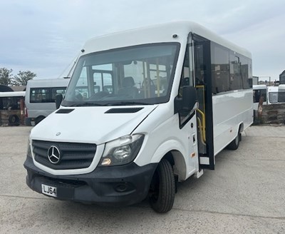 Lot 35 - 2014 (64 Plate) Mercedes Sprinter 513 CDI 16 Seat Minibus Euro 5