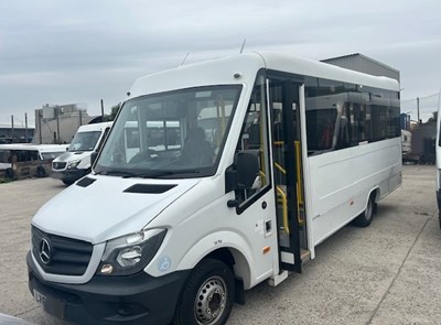 Lot 19 - 2016 Mercedes Sprinter 513 CDI 16 Seat Minibus Euro 6