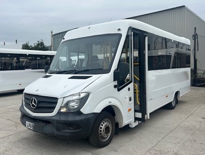 Lot 42 - 2015 (65 Plate) Mercedes Sprinter 513 CDI 16 Seater Minibus Euro 5