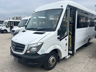 Lot 34 - 2014 (64 Plate) Mercedes Sprinter 513 CDI 16 Seat Minibus Euro 5