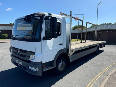 Lot 31 - 2011 Mercedes Atego 1222LNR 12T Flatbed Euro 4