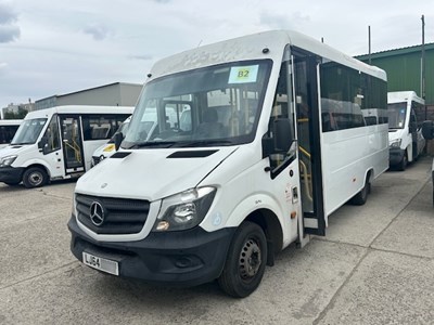 Lot 38 - 2014 (64 Plate) Mercedes Benz Sprinter 513 CDI 16 Seat Minibus Euro 5