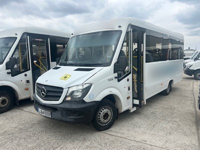 Lot 36 - 2014 (64 Plate) Mercedes Benz Sprinter 513 CDI 16 Seat Minibus Euro 5