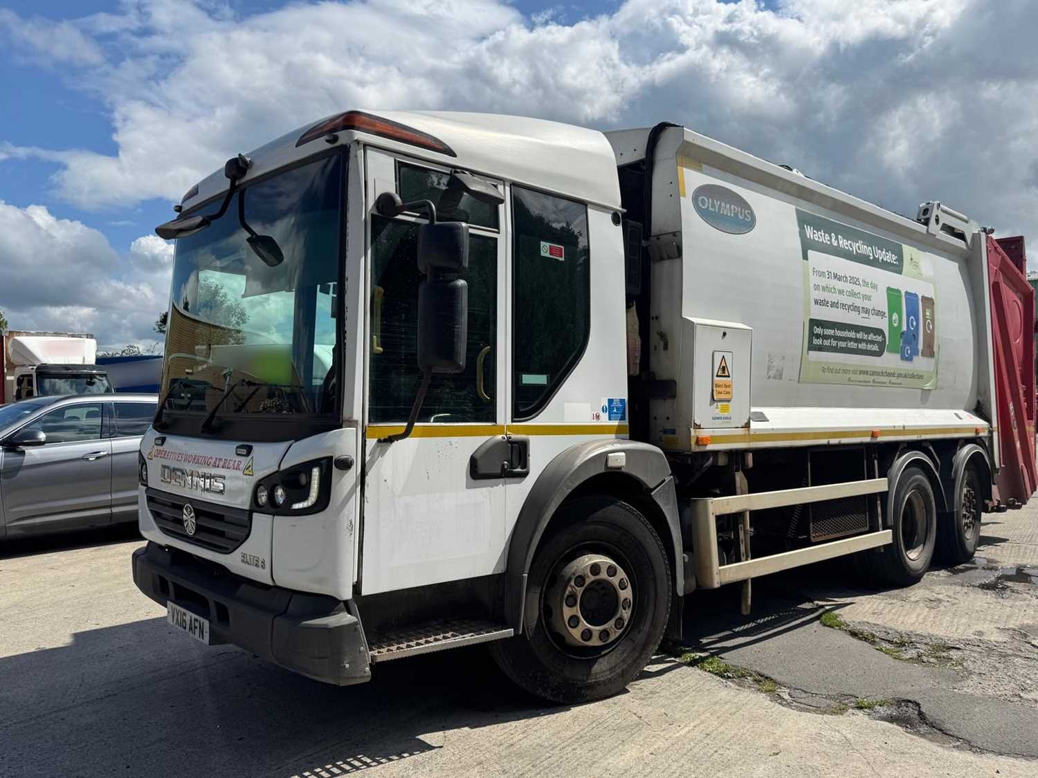 Lot 12 - 2016 Dennis Eagle Elite 6 6x2 Refuse Collection Vehicle Euro 6