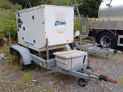 Lot 46 - SDMO Towable 3 Phase Generator