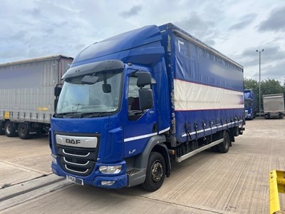 Lot 30 - 2019 (68 Plate) DAF LF 180 FA Rigid Curtainside Euro 6