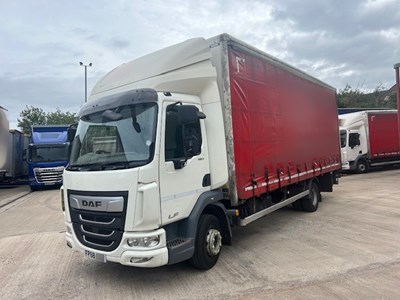 Lot 29 - 2019 (68 Plate) DAF LF 180 FA Rigid Curtainside Euro 6