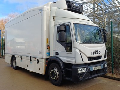 Lot 47 - 2017 (67 Plate) Iveco Eurocargo 180-250 4x2 Rigid Fridge Unit Euro 6