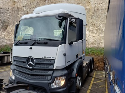 Lot 9 - 2018 Mercedes Actros 2545 6x2 Tractor Unit Euro 6