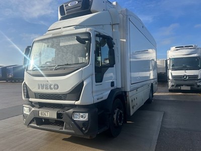 Lot 54 - 2017 (67 Plate) Iveco Eurocargo 180E25P S-A Fridge Unit Euro 6