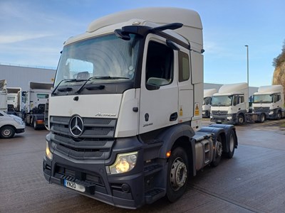 Lot 8 - 2020 Mercedes Actros 2545 6x2 Tractor Unit Euro 6