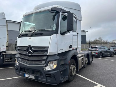 Lot 7 - 2019 (69 Plate) Mercedes Actros 2545 6x2 Tractor Unit Euro 6