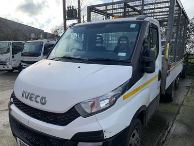 Lot 15 - 2016 Iveco Daily 35C13 MWB Cage Tipper Euro 6
