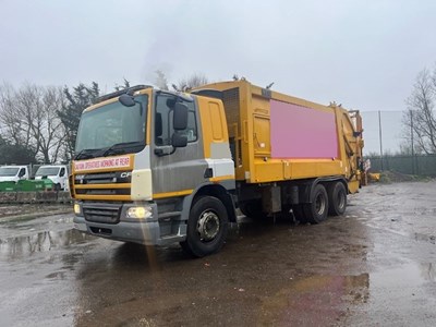 Lot 22 - 2013 DAF CF75IV Refuse Collection Vehicle Euro 6