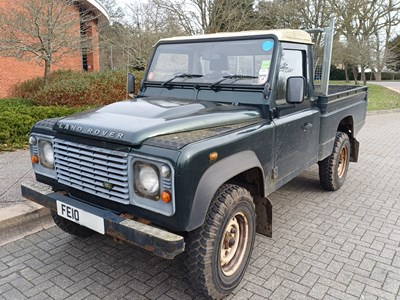 Lot 29 - 2010 Land Rover Defender 110 LWB Pick up Euro 4