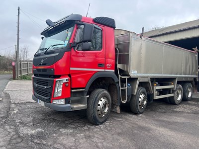 Lot 41 - 2019 Volvo 450 FM 8x4 Twin Steer Tipper Euro 6