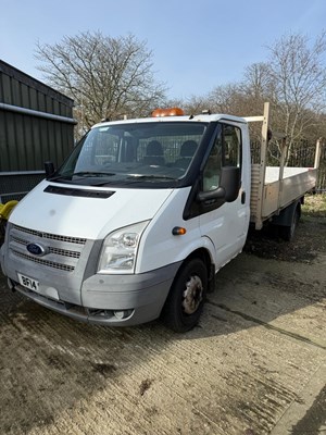 Lot 57 - 2014 Ford Transit T350 100 RWD Dropside Euro 5