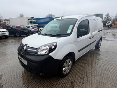 Lot 17 - 2020 Renault Kangoo Business LL21 I ZE 33 Electric Panel Van EV