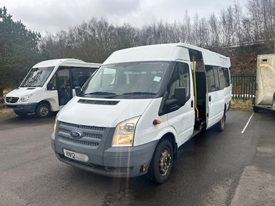 Lot 27 - 2012 Ford Transit 135 T430 RWD 16 Seater Minibus Euro 5