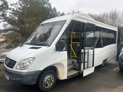Lot 28 - 2008 Mercedes Benz Sprinter 14 Seater Minibus Euro 4