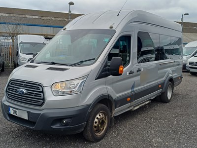 Lot 34 - 2016 Ford Transit 460 Trend Econetictech 16 Seat Minibus Euro 6