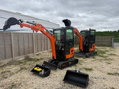 Lot 45 - 2025 Kubota Engine Excavator JG-1.8T