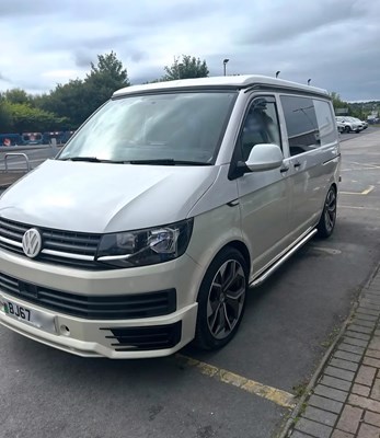 Lot 14 - 2017 (67 Plate) Volkswagen Transporter T30 ST-LN TDI BMT Converted Camper Van Euro 6 NO VAT