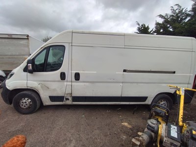 Lot 52 - 2019 (68 Plate) Peugeot Boxer 335 L3H2 Blue HDi Panel Van Euro 6
