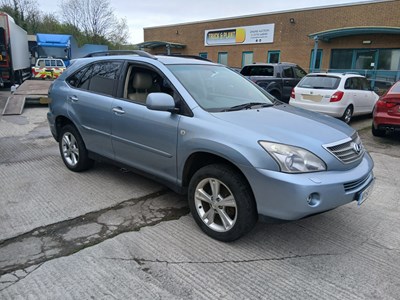 Lot 50 - 2008 (58 Plate) Lexus RX400 H SE CVT Euro 4