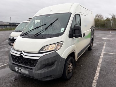 Lot 43 - 2015 Citroen Relay 33 L2H2 HDi Panel Van Euro 5