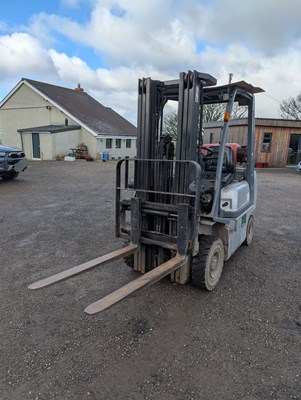 Lot 55 - Nissan 1.5 Ton LPG Forklift NO VAT